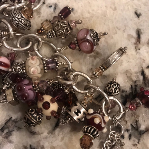 Eliza B's Glass Bead Bracelet - Picture 6 of 8